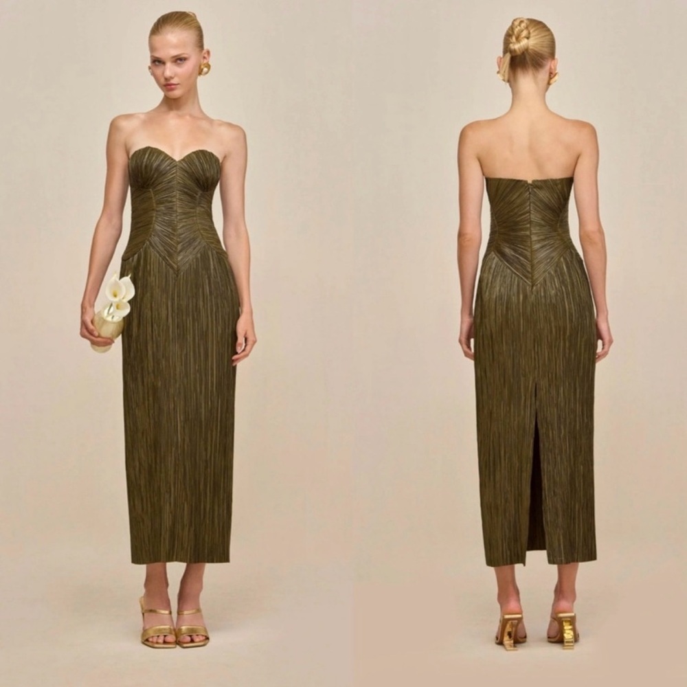 Cult Gaia Ashika Dress in Rosemary